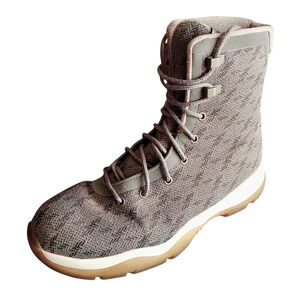 Nike Air Jordan Future Boot Men's Cool Gray White Waterproof Snow Winter Lace 8